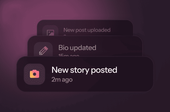 Profile Activity Alerts